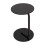 Living And Home 39cm Dia C-Shaped Round Side Table, Black 4