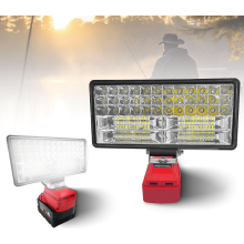 Cordless LED Work Light for Milwaukee 18V Battery