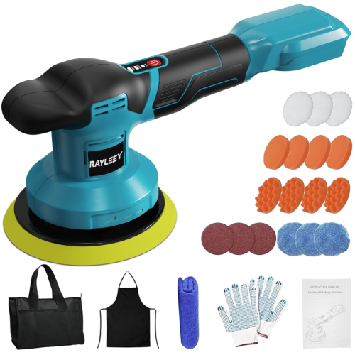 Cordless Buffer Polisher Kit for Makita 18V