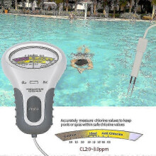 New Water Quality Phcl2 Chlorine Tester Level Meter for Hot Tub Swimming Pool Spa