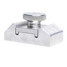Aluminiumlegering Sandpappersställ Slipklämma Inre Hörnplan Polering Handhållet Sandpapper Läderkantslip B