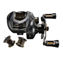 Metal Double Cup Lure Fishing Reel Ultra Light Drag Sound Double Cup Fishing Reel Casting A