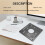 -Host Display Back VESA Mounting Mount Bracket Replacement Part for HTPC -Host Computer Accessories 6
