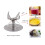 2X Blender Blade with Coupling Replacement for  Osterizer Parts, 6 Point Fusion Blade with Coupling Kit 3