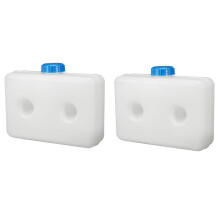 2X Réservoir de Carburant de Chauffage de Stationnement D'Air en Plastique 5L Stockage D'Huile de 2 Trous