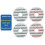 Microfiber Mop Pads Replacement for Vileda Clean Spin Mop  Refills Washable  Mop for Cleaning Floor,B 8