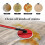 Microfiber Mop Pads Replacement for Vileda Clean Spin Mop  Refills Washable  Mop for Cleaning Floor,B 3