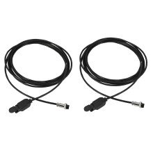 2X Déclencheur de Micro-Interrupteur de Torche K-01 de Longueur 4M avec Raccord de Prise Aviation pour Torche de Soudage TIG
