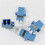 LC Fiber Optic Adapter - LC to LC Duplex Singlemode Coupler - 10 Pack - 9