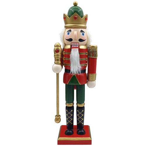 (Ll0017) Christmas Tabletop Nutcracker Personalized Desktop Decor for Fireplaces Mantel