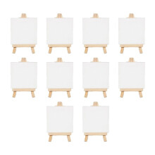 Canvas Panel Trästafli Skissblock Inställningar för Målning Hantverk Ritning Dekoration Present och Barnens Lärande