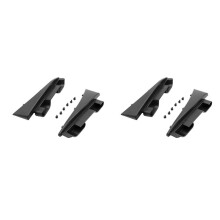 2X Paket Regal Reparatur Satz für TT TTRs 8J Coupé 2006-2014 GepäCk Raum Abdeckung Hinten C-Säule Seiten Halterung 8J8898283