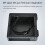 4X MX02  ITX Computer Case HTPC Host Chassis USB2.0 ITX Enclosure Chassis di Controllo Industriale per Ufficio 9