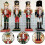 (Ll0017) Christmas Tabletop Nutcracker Personalized Desktop Decor for Fireplaces Mantel 2