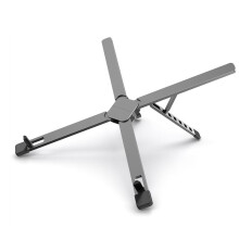 Laptop Stand Foldable Storage Portable Computer Base Heightening Heat Dissipation Stand Dark Grey