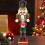 (Ll0017) Christmas Tabletop Nutcracker Personalized Desktop Decor for Fireplaces Mantel 4