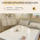Breathable Comfortable Quilted Mattress Sleeping-Light coffee A 8