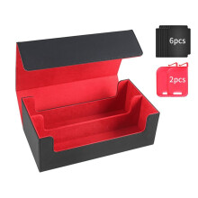 Caja de Almacenamiento para Cartas Coleccionables, Caja Magnética para Cartas, Estuche para Mazos de Cartas, Caja para Cartas de Juego