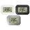 Wall And Desktop Alarm Clock With LCD Screen Temperature-Black 2