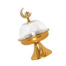 Large 30Cm Round Appetizer Dish Food Grade Materials-Gold high