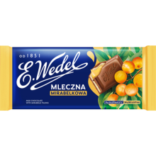 E.Wedel Czekolada mleczna mirabelkowa 100g