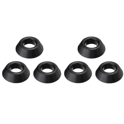 6 Pack  Stands,  Stands Basketbal Voetbal Plastic Display Stand Base, Zwart