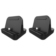 2X Dock di Ricarica di Tipo C Base di Ricarica USB C 3.1 Stazione di Ricarica per Telefono Android 5V 2A per Smartphone di Tipo C.