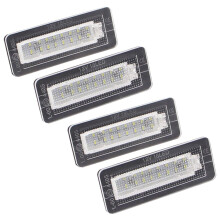2X Car LED License Plate Light for for Two Coupe Convertible 450 451