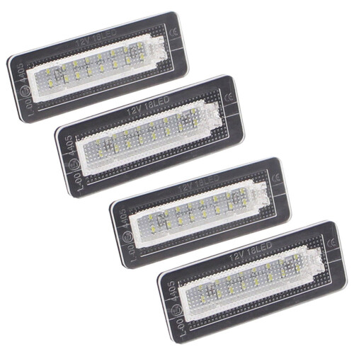 2X Luce Targa A LED per Auto per   per Coupé Convertibile 450 451