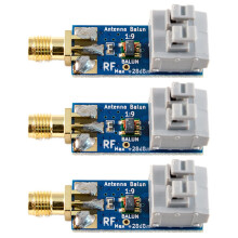 3X 1:9 Antenna Balun One Nine: Tiny Low-Cost 1:9 Balun Frequency Band, Long Wire Antenna RTL-SDR 160M-6M New