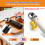 Propelled Heated Dessert Implement With Efficient-Black 9