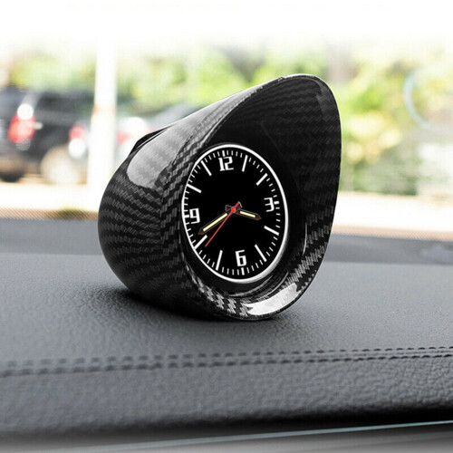 2X Electronic Car SUV Interior Dashboard Clock Console Decor Backlight Car Accessories 2