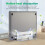 Width Adjustable Vertical Desktop Holder Dock Save Space for Desk Organizers and Storage Laptop Stand 5