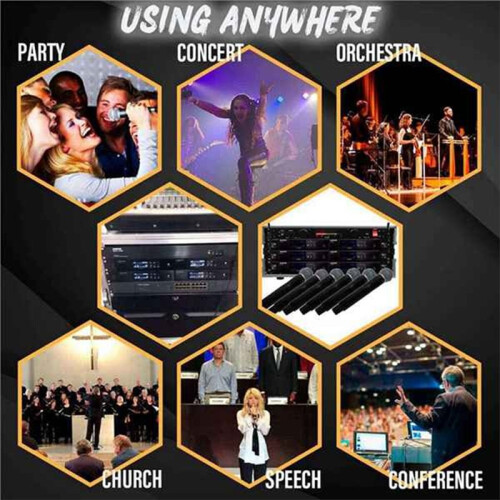 For SLX4 Rack Mounting Bracket Wireless Microphone Audio Accessories 2