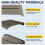 3PCS Window Door Canopy Fixed Awning Porch UV 6