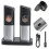 Salt and Pepper Grinder Set, Electric Pepper Grinder USB Rechargeable,Automatic Gravity Mill Grinder with 1