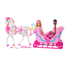 Barbie Nutcracker Land Of Sweets Horse & Sled Set