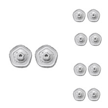10 Piezas Paños de Mopa para Bot W10 Robot de Barrido Aspiradora Accesorios Piezas de Repuesto