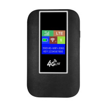4G LTE Mobiele WiFi-Router met SIM-Kaartsleuf 150 Mbps Pocket Hotspot Draagbare WiFi-Router voor Thuis, Kantoor, , Kamperen E