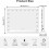 18 Bulb Hollywood Bluetooth Make-up Vanity Mirror 6