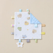 (Little Sheep)Piumino morbido giocattolo per bambini e tessuto con dentiera per lenitivo quotidiano