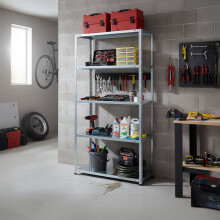 Steel Storage Rack - Heavy-Duty Metal Shelving