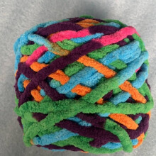 (Colorful 03)Filo di lana ingombrante per maglieria accessori caldi accoglienti e abbigliamento spesso