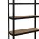 Heavy-Duty 5-Shelf Rack, Adjustable, Black 6