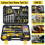 108PCS socket wrench set carbon steel Carrying Case 3