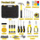 108PCS socket wrench set carbon steel Carrying Case 10