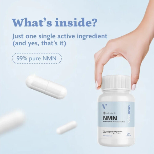 3-PACKS Pure NMN 500mg Capsules Boosted Energy 2