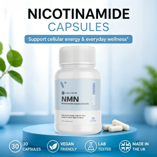 3-PACKS Pure NMN 500mg Capsules Boosted Energy 1