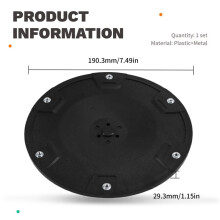 RSDRA-01 Robotic Lawnmower Tuning Blade Disc for A1 Mower Blade Plate Knife Disc 12Blades Robotic Lawn Mower Part