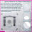 6PCS Cleaning Pads for  WINBOT  Window Cleaning Robot, Robot Cleaning Cloth for  WINBOT 6